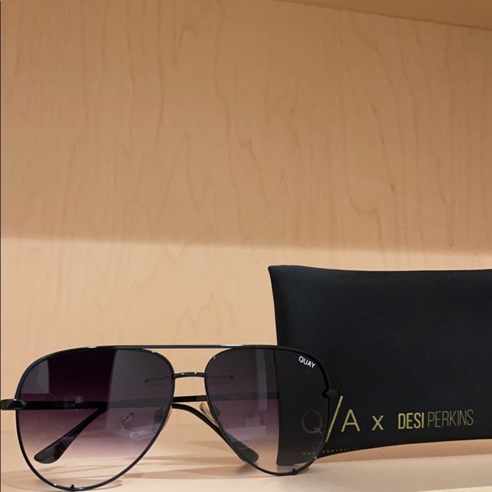 Quay x Desi Perkins high key fade